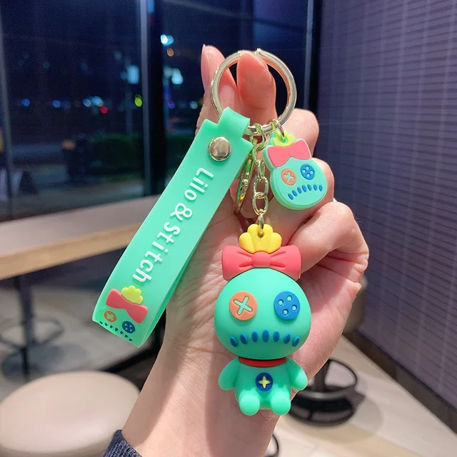 Keychain Cartoon Pendant Car Key Chain Key Ring Keyring Phone Bag Ornament Fashion Jewelry Kids Gifts